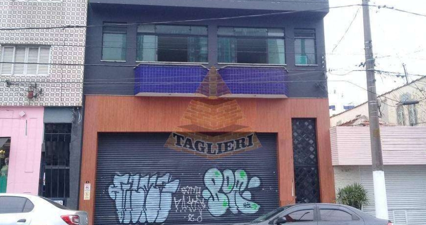 Aluga-se prédio comercial Tatuapé 400m2, 06 salas e 02 vagas