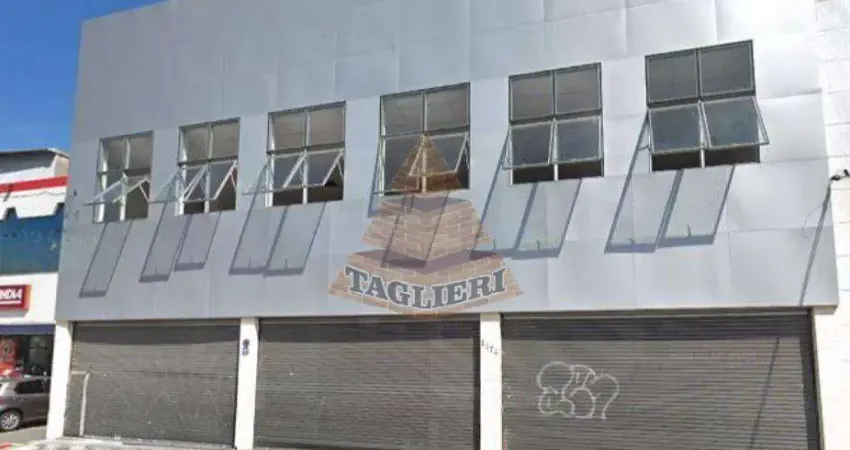 Galpão comercial com 2714m2. 02 ruas. água rasa! excelente ponto comercial!