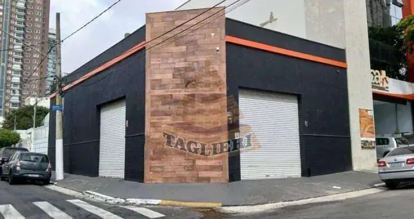 Salão de esquina tatuapé impecável - perto do oba e apucarana