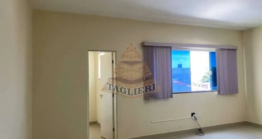 Aluga-se :sala comercial 30m² - tatuapé - vão livre e toda em porcelanato.