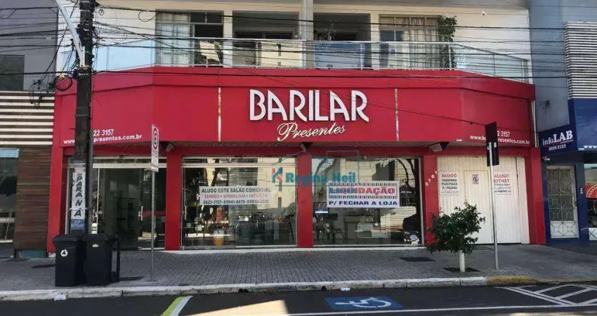 Loja para alugar, 468 m² por R$ 13.294,00/mês - Zona III - Umuarama/PR