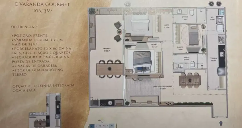 Apartamento com 3 quartos à venda na Avenida Guilherme de Almeida, 311, Recreio dos Bandeirantes, Rio de Janeiro