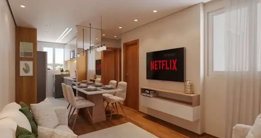 Apartamento com 2 quartos à venda no Nacional, Contagem 