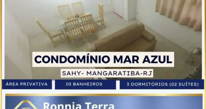 Casa em condomínio 3 quartos(2 suítes)-sahy-mangaratiba-rj