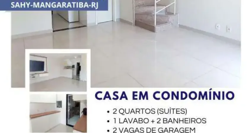 Casa em condominio 2 quartos(suites)-sahy-mangaratiba-rj