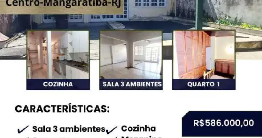 Casa com 3 quartos à venda na Joao Francisco Aleixo, sn, Centro, Mangaratiba