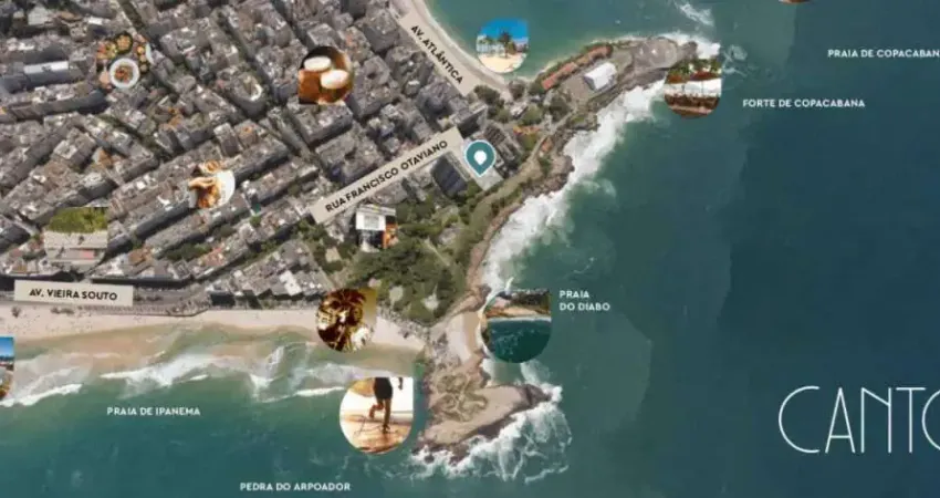 Apartamento com 1 quarto à venda na Rua Francisco Otaviano, 37, Ipanema, Rio de Janeiro