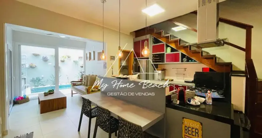 Casa em condomínio bem localizada na praia de juquehy à venda !