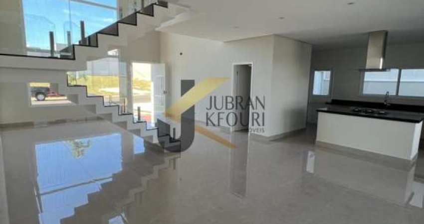 Casa à venda em condomínio - Indaiatuba, com 3 suítes, espaço gourmet e piscina