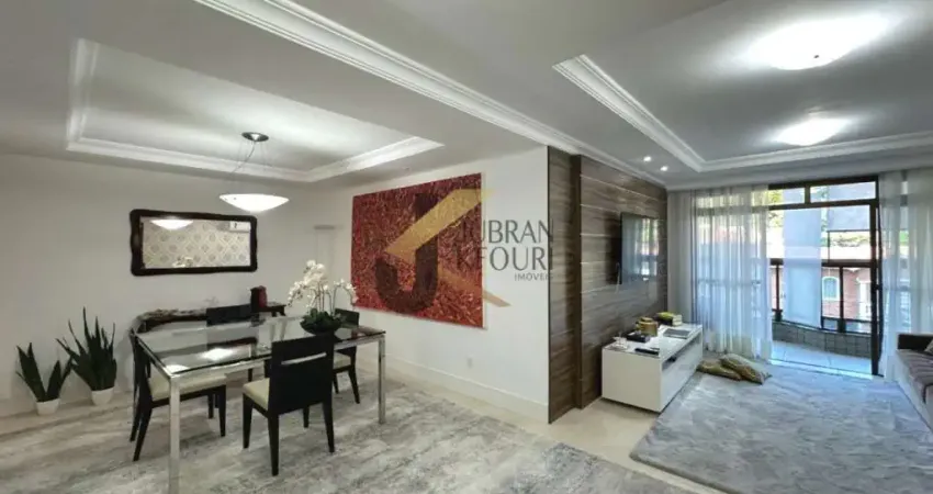 Apartamento mobiliado e equipado à venda próximo na Nova Campinas, com 3 suítes, 3 garagens e lazer comum.