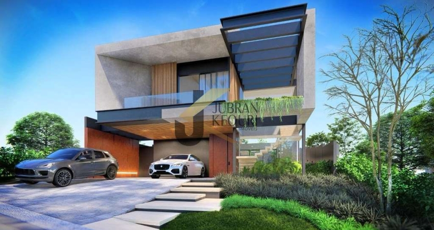 Casa nova à venda em condomínio na região do Porto Seguro - Valinhos, com 3 suítes, lazer comum e garagem para 4 carros.