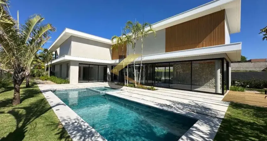 Casa em condomínio à venda em sousas - campinas, com 4 suítes (1 máster), lazer comum e garagem para 5 carros.