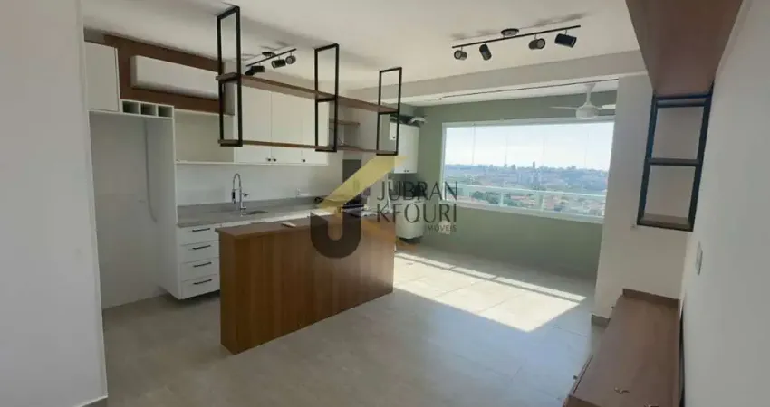 Apartamento para aluguel, Parque Prado, Campinas. SP. Com 2 dormitórios sendo 1 suíte, 2 salas, 2 banheiros, 2 vagas. Andar alto e sol da manhã.
