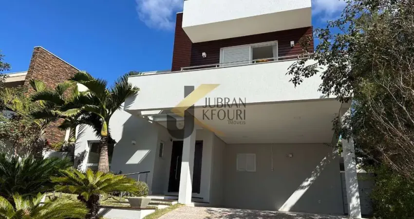 Casa fantástica para aluguel no Alphaville Dom Pedro - Campinas, com 4 suítes, lazer comum e garagem para 4 carros.