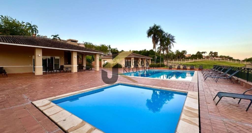 Casa em condomínio à venda no Gramado - Campinas, com 4 quartos suítes, piscina privativa, lazer comum e garagem para 4 carros.