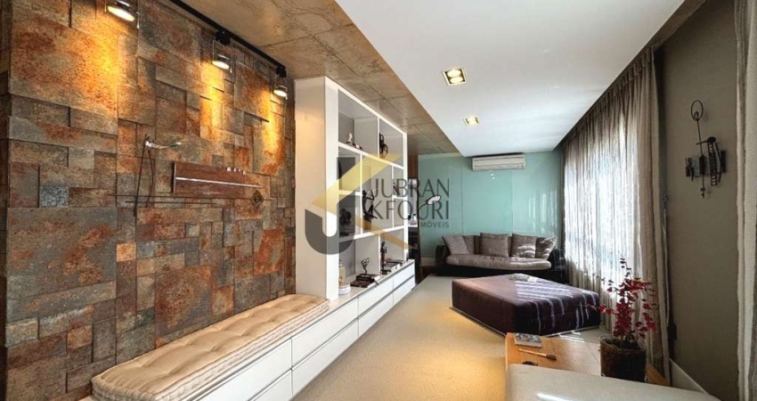 Apartamento à venda no cambuí - campinas, com 2 suítes, lazer comum e 4 vagas de garagem com depósito.