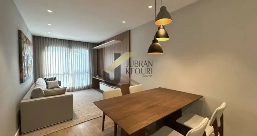 Apartamento novo, mobiliado e decorado, para aluguel no parque nova campinas, com 2 suítes, lazer comum e 2 garagens.