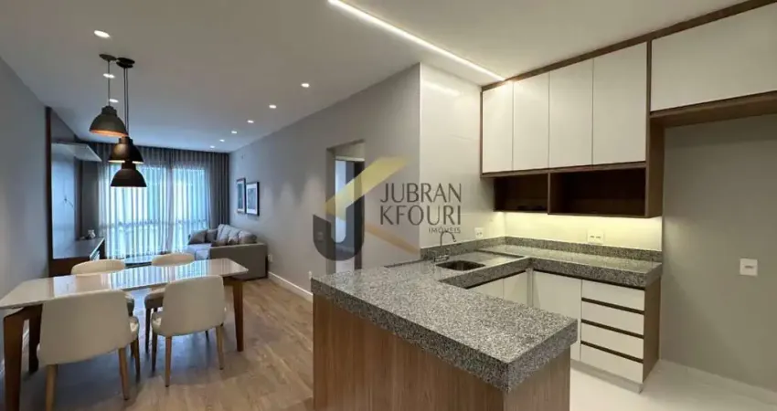 Apartamento novo, decorado e mobiliado, para aluguel no parque nova campinas, com 2 suítes, lazer comum  e 2 garagens.