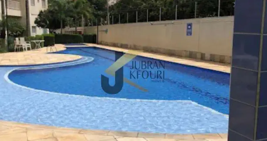 Apartamento para locação no jd aurélia ao lado do shopping unimart, andar alto com 02 dormitórios garagem coberta e area de lazer no condominio