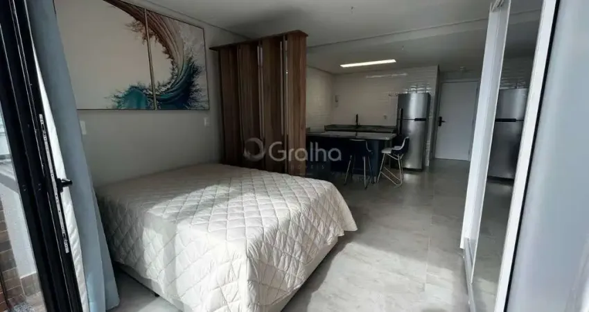 Loft mobiliado com vista para o mar em Cacupé, Florianópolis