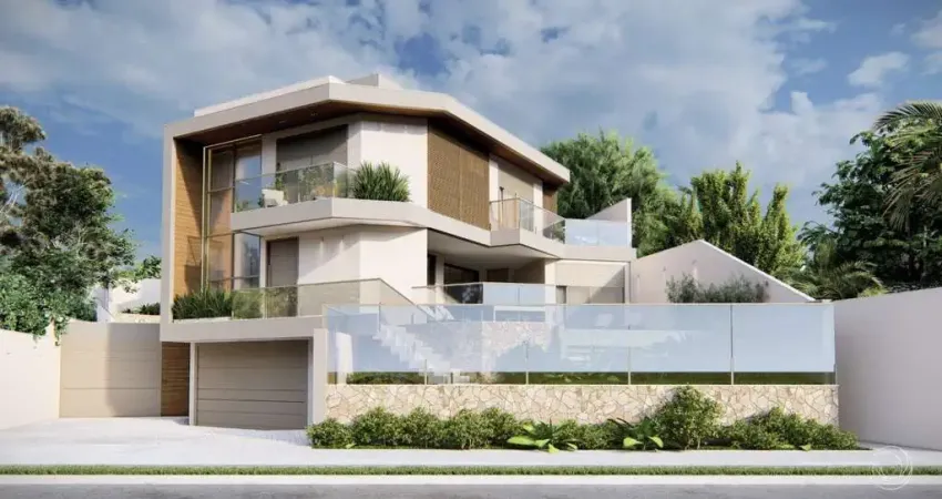 Casa com 4 suítes e vista para o mar em Cacupé