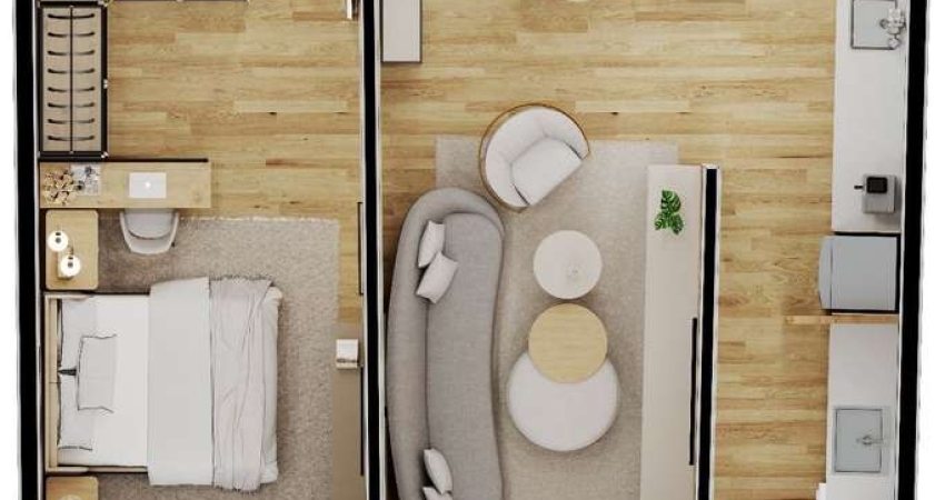 Apartamento com 1 quarto à venda na Rodovia Virgílio Várzea, --, Saco Grande, Florianópolis
