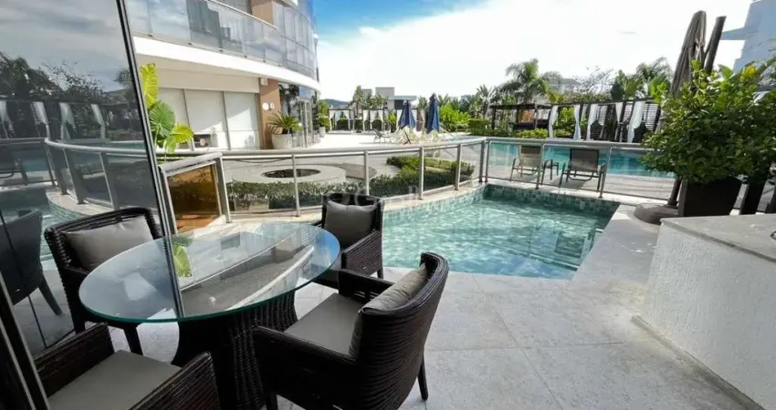 Apartamento garden com 2 quartos, 1 suíte e 125m² privativos em jurerê internacional, florianópolis