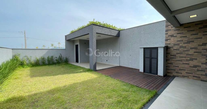Casa de alto padrão com 3 suítes na Vargem do Bom Jesus, Florianópolis