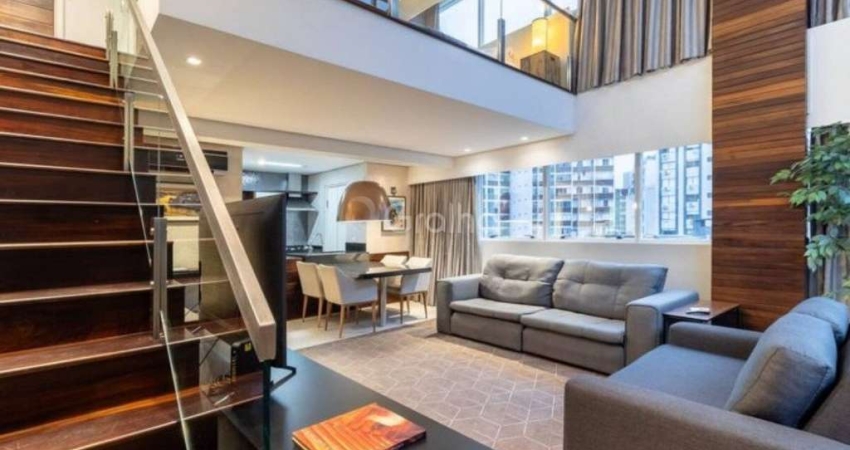 Loft de 77m² com 1 suíte no Centro