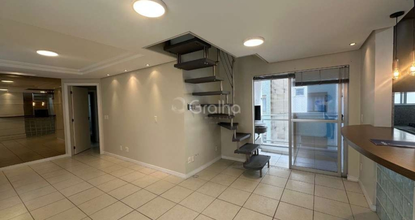 Cobertura Duplex de 197m² com 2 quartos sendo 1 suíte no Centro