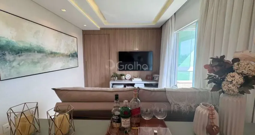 Apartamento de 71m² com 2 quartos sendo 1 suíte no Centro de Palhoça