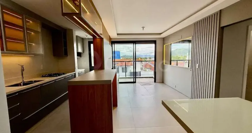 Apartamento de 65m² com 2 quartos sendo 1 suíte em canasvieiras