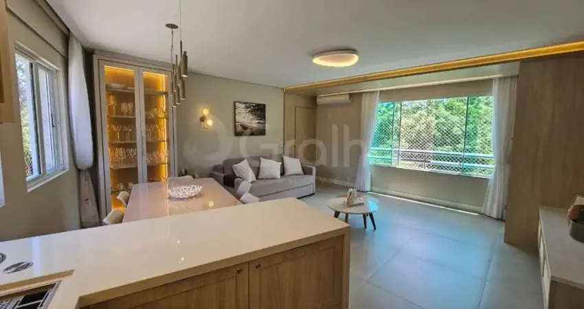 Apartamento de 84m² com 2 quartos sendo 1 suíte em canasvieiras