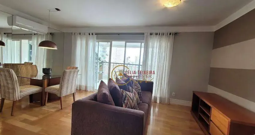 Apartamento com 3 dormitórios para alugar, 116 m² por R$ 8.548/mês - Jardim Aquarius - São José dos Campos/SP