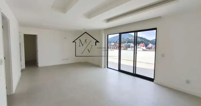 Cobertura para venda em teresópolis, agriões, 3 dormitórios, 3 suítes, 5 banheiros, 3 vagas