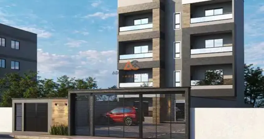 Apartamento de dois dormitórios, sendo uma suíte, sacada com churrasqueira e uma vaga de garagem no bairro de gravatá, em navegantes - adriano carpes imóveis vende