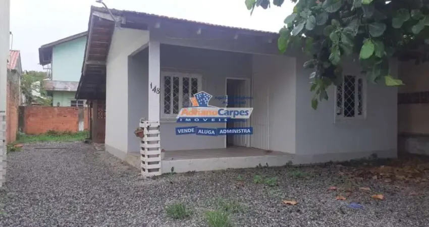 Aluguel anual de casa com 1 dormitório sem-mobilia bairro gravatá de navegantes-sc