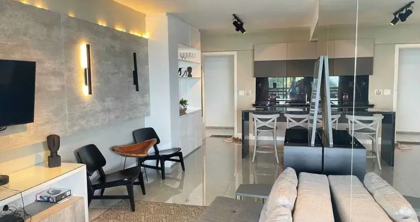 Terrazzo Rio Vermelho 1/4 ,Pé na areia, 60m² com varanda.