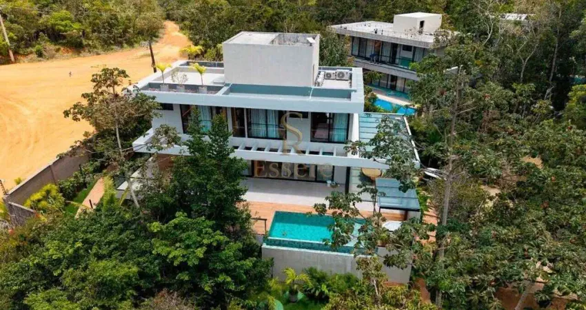 Casa alto padrão em condomínio sollus na reserva sapiranga em praia do forte.