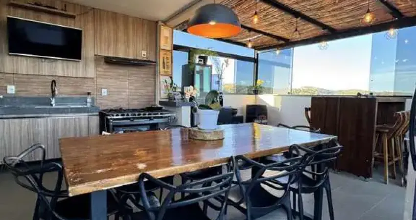 Cobertura para venda em betim, bom retiro, 3 dormitórios, 1 suíte, 3 banheiros, 2 vagas