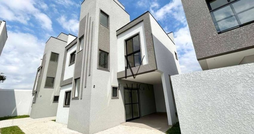 Sobrado com 3 dormitórios à venda, 134 m² por R$ 670.000,00 - Novo Mundo - Curitiba/PR