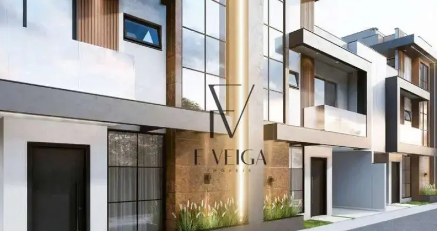 Sobrado com 3 dormitórios à venda, 138 m² por R$ 790.000,00 - Novo Mundo - Curitiba/PR