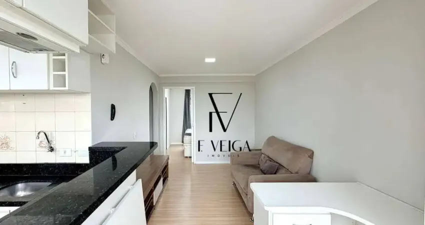 Apartamento 1 quarto com closet, face norte, centro curitiba