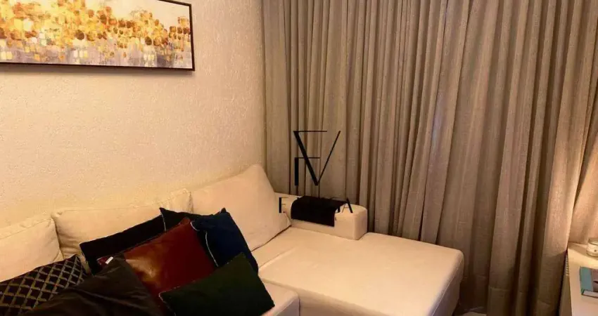 Apartamento duplex com 2 quartos, 1 suíte, imobiliado e com face norte, no capão raso