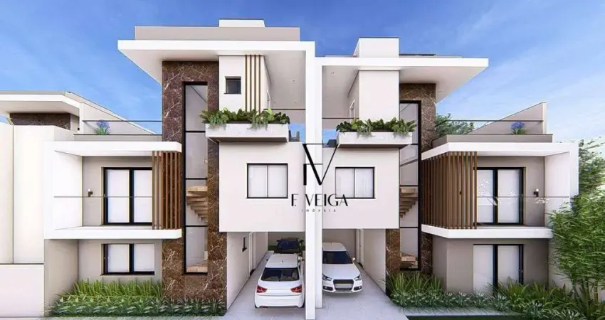 Sobrado moderno e em construção 3 quartos, 1 suite, no santa quitéria r$ 1.250.000.00!!!