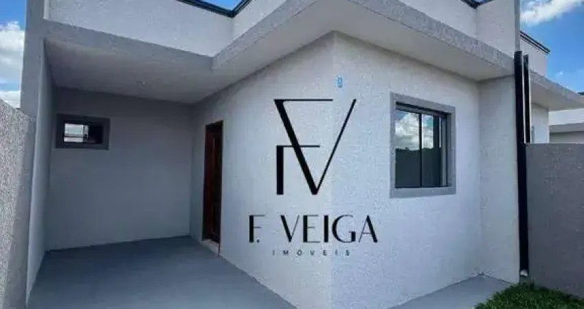 Casa em lançamento moderna de frente para rua, 2 quartos, em tatuquara r$270.000.00!!!