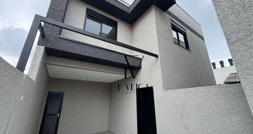 Sobrado com 3 dormitórios à venda, 122 m² por R$ 990.000,00 - Santa Quitéria - Curitiba/PR