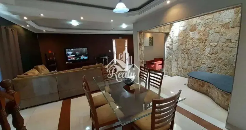 Excelente casa para locação na vila aparecida, são paulo-sp: 3 quartos, 1 suíte, 2 salas, 6 banheiros, 6 vagas, 262m²!