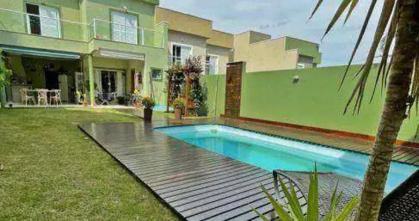 Casa com 3 dormitórios à venda, 236 m² por r$ 1.600.000,00 - jardim paulista - atibaia/sp