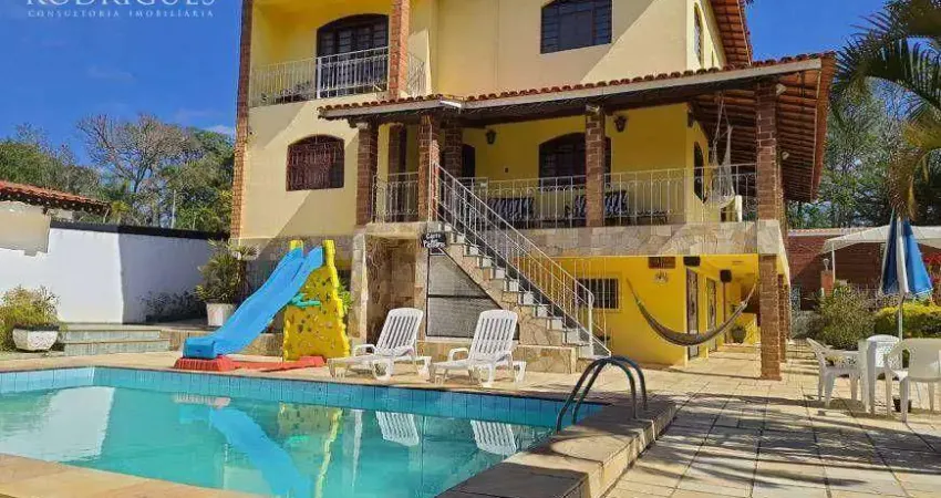 Chácara com 7 dormitórios, 2000 m² - venda por r$ 1.600.000,00 ou aluguel por r$ 8.000,00/mês - vitória régia - atibaia/sp